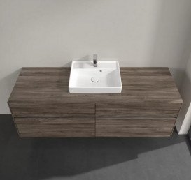 Тумба під раковину Villeroy & Boch Collaro 160х50 см ДСП кам'яний дуб C07700RK