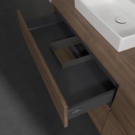 Тумба під раковину Villeroy & Boch Collaro 160х50 см ДСП дуб аризона C07800VH