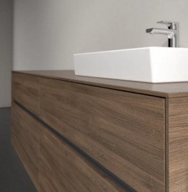 Тумба під раковину Villeroy & Boch Collaro 160х50 см ДСП дуб аризона C07900VH