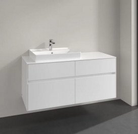 Тумба под раковину Villeroy & Boch Collaro 120х50 см ДСП белый матовый C08200MS