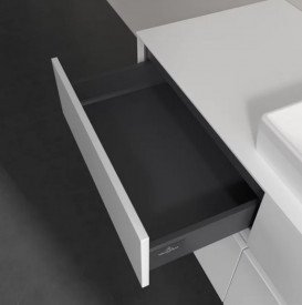 Тумба под раковину Villeroy & Boch Collaro 120х50 см МДФ глянцевый белый C08300DH