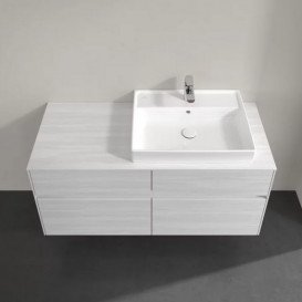 Тумба под раковину Villeroy & Boch Collaro 120х50 см ДСП белое дерево C08300E8