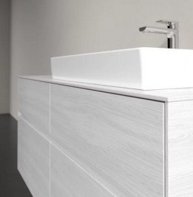 Тумба под раковину Villeroy & Boch Collaro 120х50 см ДСП белое дерево C08300E8