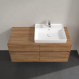 Тумба под раковину Villeroy & Boch Collaro 120х50 см ДСП дуб канзас C08300RH
