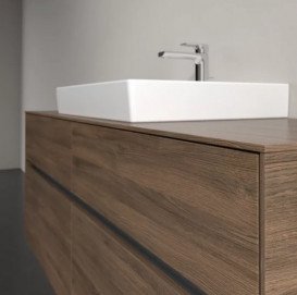 Тумба под раковину Villeroy & Boch Collaro 140х50 см ДСП дуб аризона C08400VH