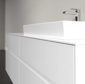 Тумба под раковину Villeroy & Boch Collaro 140х50 см ДСП белый матовый C08600MS