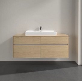 Тумба под раковину Villeroy & Boch Collaro 140х50 см ДСП северный дуб C08800VJ