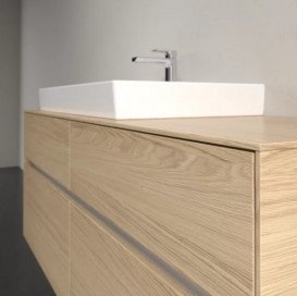 Тумба под раковину Villeroy & Boch Collaro 140х50 см ДСП северный дуб C08900VJ
