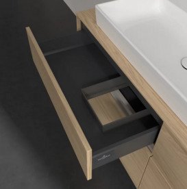 Тумба под раковину Villeroy & Boch Collaro 140х50 см ДСП северный дуб C08900VJ