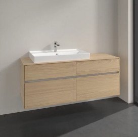 Тумба под раковину Villeroy & Boch Collaro 140х50 см ДСП северный дуб C08900VJ