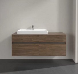 Тумба под раковину Villeroy & Boch Collaro 140х50 см ДСП дуб аризона C08900VH