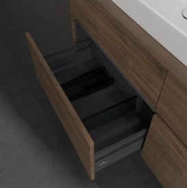 Тумба под раковину Villeroy & Boch Collaro 140х50 см ДСП дуб аризона C08900VH