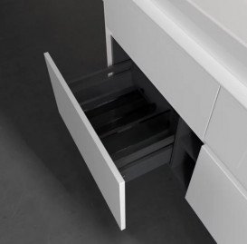 Тумба під раковину Villeroy&Boch Collaro 120х50 см МДФ глянсовий білий C09100DH