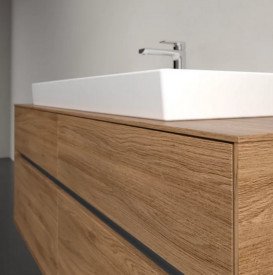 Тумба под раковину Villeroy & Boch Collaro 140х50 см ДСП дуб канзас C09200RH