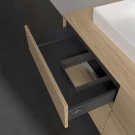 Тумба под раковину Villeroy & Boch Collaro 120х50 см с подсветкой ДСП северный дуб C071B0VJ
