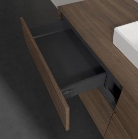 Тумба под раковину Villeroy & Boch Collaro 140х50 см с подсветкой ДСП дуб аризона C073B0VH