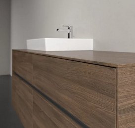 Тумба под раковину Villeroy & Boch Collaro 140х50 см с подсветкой ДСП дуб аризона C074B0VH