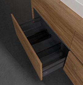 Тумба під раковину Villeroy & Boch Collaro 140х50 см із підсвічуванням ДСП дуб канзас C074B0RH