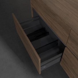 Тумба під раковину Villeroy & Boch Collaro 140х50 см із підсвічуванням ДСП дуб аризона C075B0VH