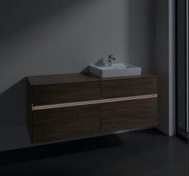 Тумба під раковину Villeroy & Boch Collaro 140х50 см із підсвічуванням ДСП дуб аризона C075B0VH