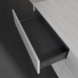 Тумба под раковину Villeroy & Boch Collaro 140х50 см с подсветкой ДСП белое дерево C075B0E8