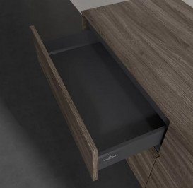 Тумба під раковину Villeroy & Boch Collaro 140х50 см із підсвічуванням ДСП кам'яний дуб C075B0RK