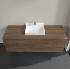 Тумба під раковину Villeroy & Boch Collaro 160х50 см із підсвічуванням ДСП дуб аризона C077B0VH