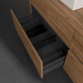 Тумба под раковину Villeroy & Boch Collaro 160х50 см с подсветкой ДСП дуб канзас C078B0RH