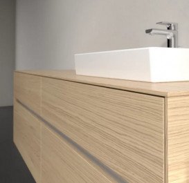 Тумба під раковину Villeroy & Boch Collaro 160х50 см із підсвічуванням ДСП північний дуб C079B0VJ