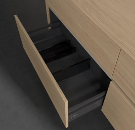 Тумба під раковину Villeroy & Boch Collaro 160х50 см із підсвічуванням ДСП північний дуб C079B0VJ