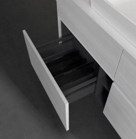 Тумба під раковину Villeroy & Boch Collaro 120х50 см із підсвічуванням ДСП біле дерево C081B0E8