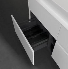 Тумба под раковину Villeroy & Boch Collaro 120х50 см с подсветкой МДФ глянцевый белый C087B0DH