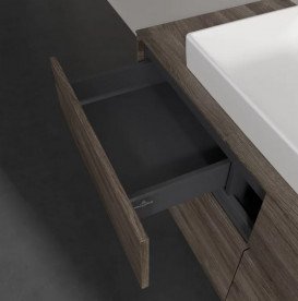 Тумба під раковину Villeroy & Boch Collaro 120х50 см із підсвічуванням ДСП кам'яний дуб C087B0RK