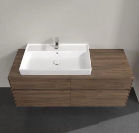 Тумба під раковину Villeroy & Boch Collaro 140х50 см із підсвічуванням ДСП дуб аризона C089B0VH