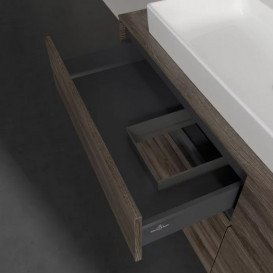 Тумба під раковину Villeroy & Boch Collaro 140х50 см із підсвічуванням ДСП кам'яний дуб C089B0RK