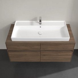 Тумба під раковину Villeroy & Boch Collaro 120х50 см із підсвічуванням ДСП дуб аризона C091B0VH