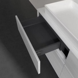 Тумба під раковину Villeroy & Boch Collaro 120х50 см із підсвічуванням ДСП біле дерево C091B0E8