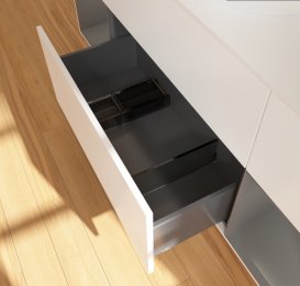 Тумба під раковину Villeroy & Boch Finion 160х50,1 см із підсвічуванням МДФ білий матовий лак/скло біле матове FD01GKMT