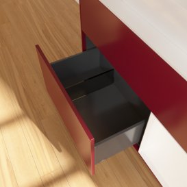 Тумба под раковину Villeroy & Boch Finion 100х50,1 см с подсветкой МДФ пион матовый лак/стекло белое матовое F371MTHB