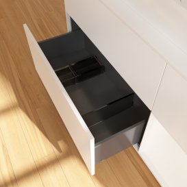 Тумба під раковину Villeroy & Boch Finion 120х50,1 см із підсвічуванням МДФ білий матовий лак/скло біле матове G421MTMT