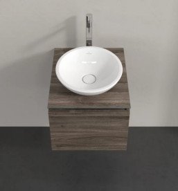 Тумба под раковину Villeroy & Boch Legato 45х50 см ДСП каменный дуб B56500RK