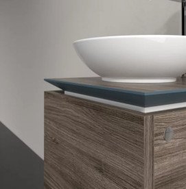 Тумба под раковину Villeroy & Boch Legato 45х50 см ДСП каменный дуб B56500RK