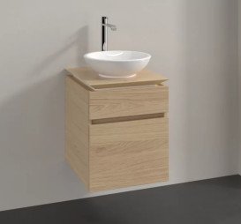 Тумба под раковину Villeroy & Boch Legato 45х50 см ДСП северный дуб B56600VJ