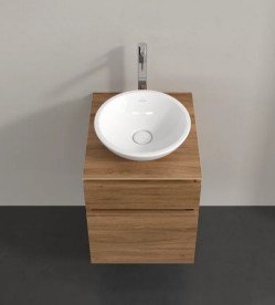 Тумба під раковину Villeroy & Boch Legato 45х50 см ДСП дуб канзас B56600RH