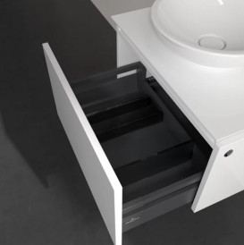 Тумба під раковину Villeroy&Boch Legato 60х50 см ДСП білий матовий B56700MS