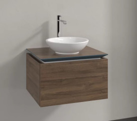 Тумба під раковину Villeroy & Boch Legato 60х50 см ДСП дуб аризона B56700VH