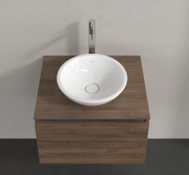 Тумба під раковину Villeroy & Boch Legato 60х50 см ДСП дуб аризона B56700VH