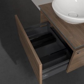 Тумба під раковину Villeroy & Boch Legato 60х50 см ДСП дуб аризона B56700VH