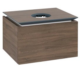 Тумба під раковину Villeroy & Boch Legato 60х50 см ДСП дуб аризона B56700VH