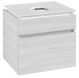 Тумба под раковину Villeroy & Boch Legato 60х50 см ДСП белое дерево B56800E8